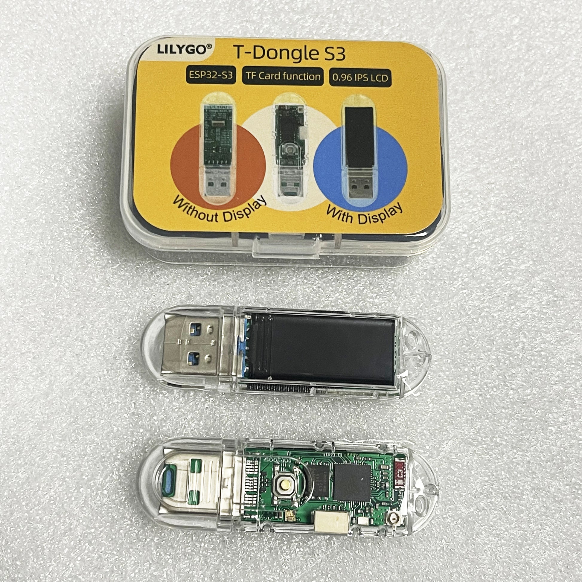 Nerd Miner 73Kh/S USB Miner Thumb Bitcoin Miner Solo Lottery Miner with Mini Display Luckyminer V3 Plug and Play Bitcoin Mining